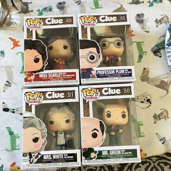 Clue Funko set NIB